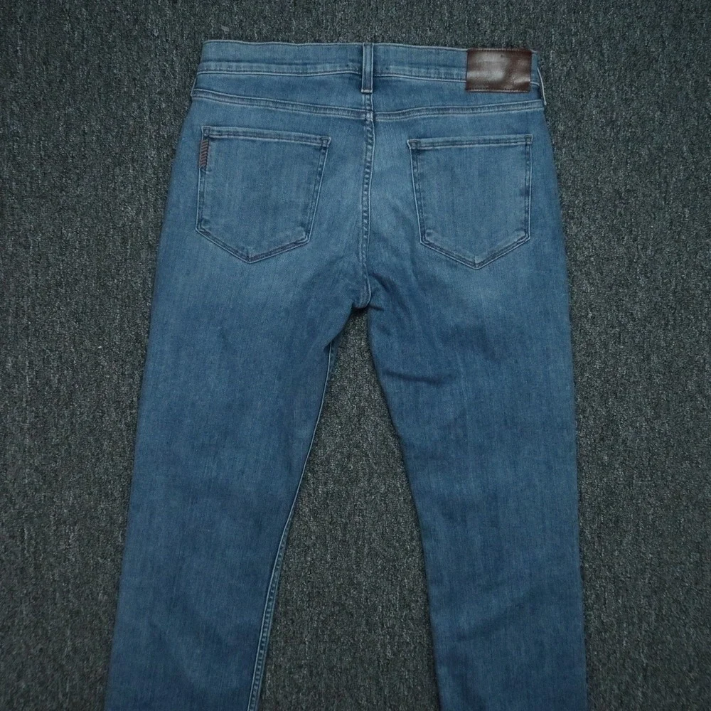 Paige Jeans Mens 30x34 Blue Federal 5 Pocket Straight Stretch Medium Wash NWT